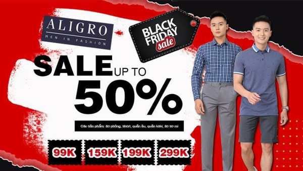 Back Friday - Ngày "đen" giá sock - Aligro sale tung nóc