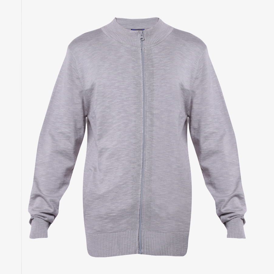 Áo len khoác dài tay ALEND034 - màu xám